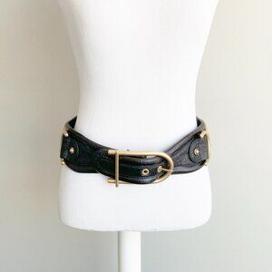 Stella McCartney Leather & Metal Belt